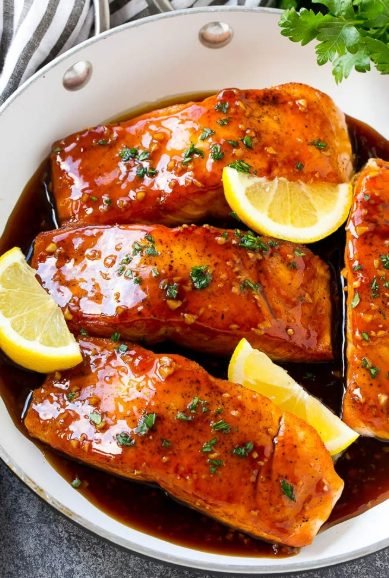 Honey Garlic Salmon
